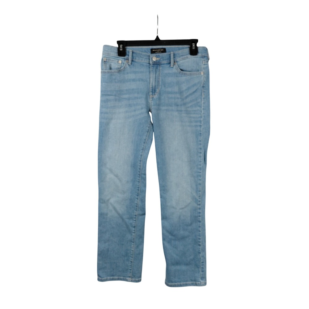Banana Republic Girlfriend Jean Light Wash Petite 29 8 Cotton Blend Denim Pants